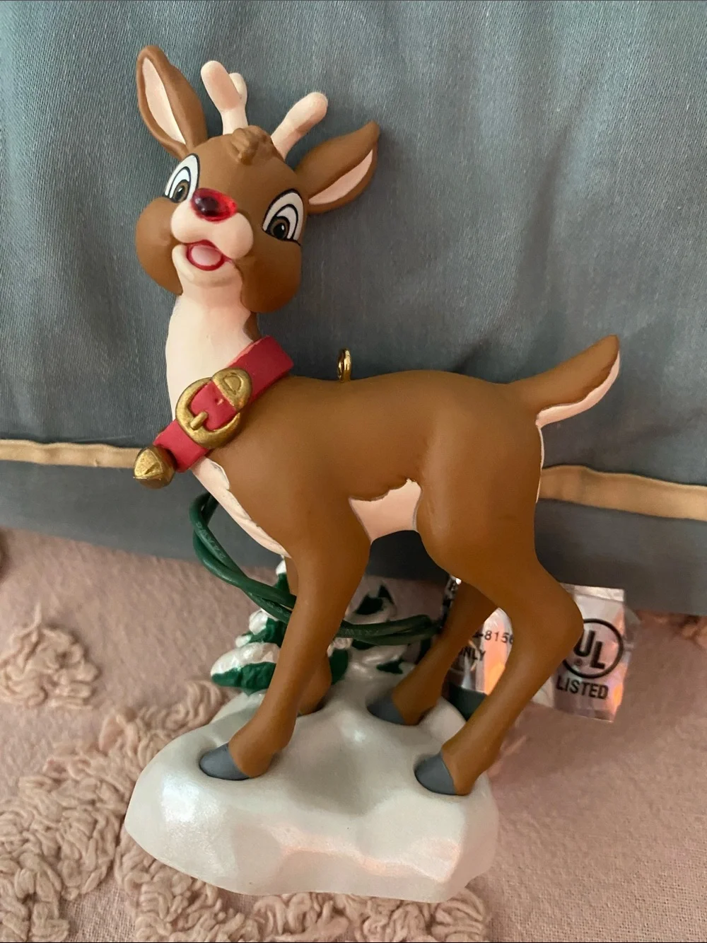 Hallmark Rudolph Red-Nosed Reindeer Ornament - Brown & Red